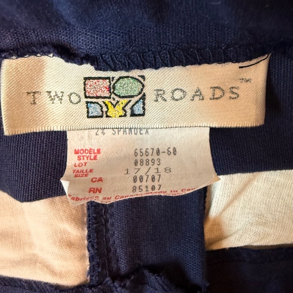 Vintage Navy Stirrup Pants w/ Belt – NWT - Picture 10 of 10